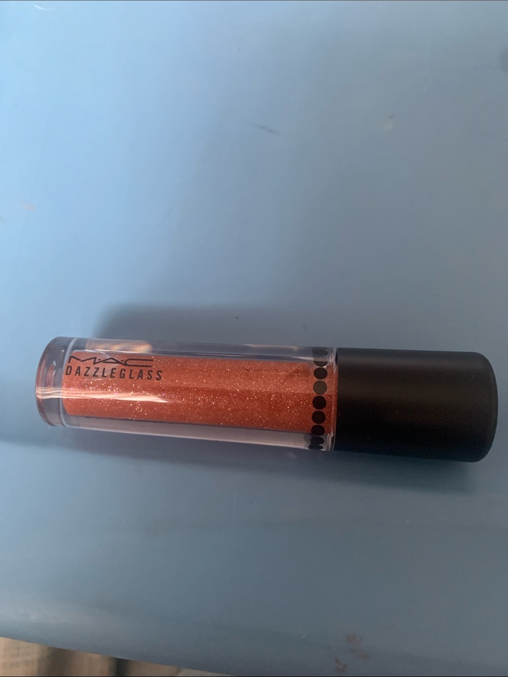 MAC Cosmetics Dazzleglass Lip Gloss — Shimmering Copper-Orange
